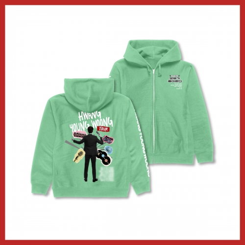 HWANG YOUNG WOONG <오빠가 돌아왔다> HOOD ZIP UP