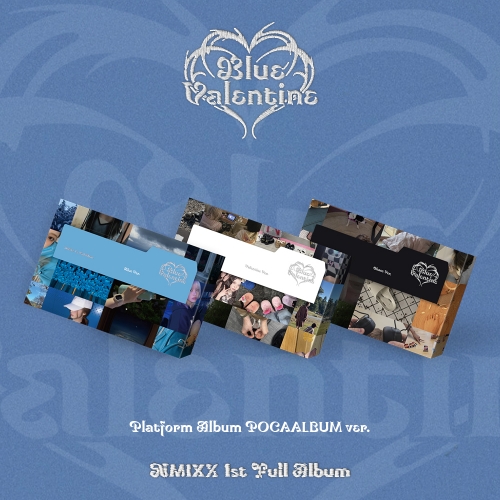 NMIXX (엔믹스) - 1st Full Album [Blue Valentine] (Platform Album POCAALBUM Ver. / 랜덤)