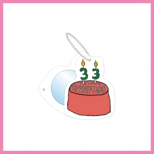JEONG EUNJI_04.MIRROR KEYRING_2025 Birthday Party [A Day Of Life] in Tokyo OFFICIAL MD
