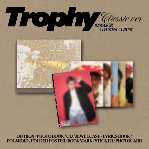82MAJOR (82메이저) - 4TH MINI ALBUM [Trophy]