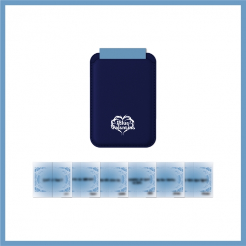 NMIXX_12.MAGSAFE CARD WALLET_POP-UP STORE [Blue Valentine: inside the heart] OFFICIAL MD