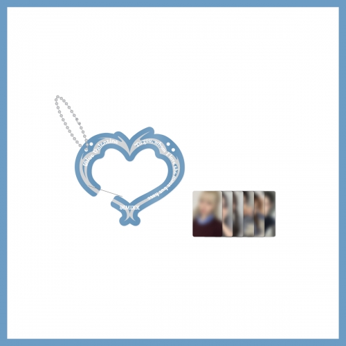 NMIXX_05.ACRYLIC CARABINER_POP-UP STORE [Blue Valentine: inside the heart] OFFICIAL MD