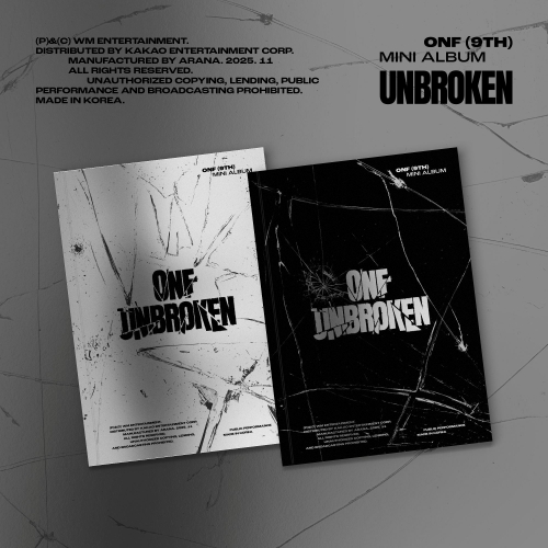 [세트/앨범2종] 온앤오프(ONF) - 9TH MINI ALBUM [UNBROKEN]