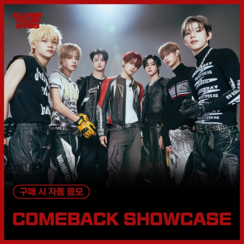 [SHOW CASE EVENT] CLOSE YOUR EYES - The 3rd Mini Album [blackout] (ticket ver.)