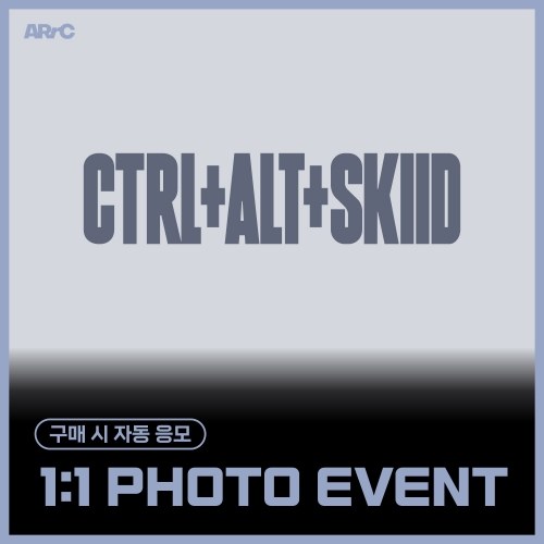 [11/9 1:1 PHOTO EVENT] ARrC (아크) - 2nd single album [CTRL+ALT+SKIID] (CTRL & ALT Ver.) (랜덤)