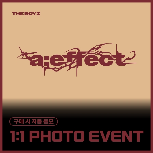 [11/18 1:1 PHOTO EVENT] THE BOYZ - The 10th Mini Album [a;effect] (Photobook / 随机)