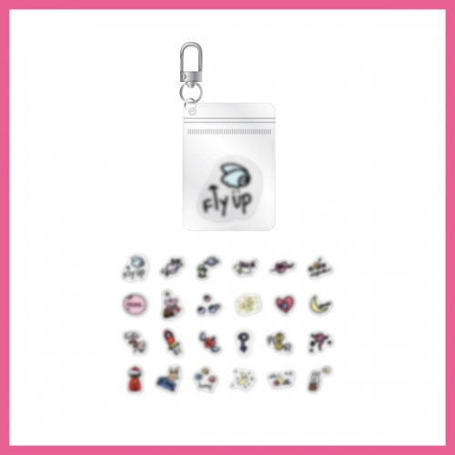 tripleS _09. ZIPPER POUCH KEYRING_POP-UP STORE [Beyond Beauty] OFFICIAL MD