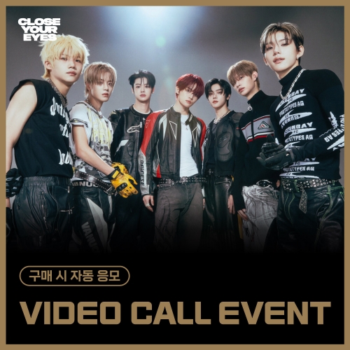 [12/13 VIDEO CALL EVENT] CLOSE YOUR EYES - The 3rd Mini Album [blackout] (ticket ver.)