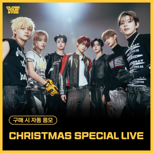 [12/25 CHRISTMAS SPECIAL LIVE EVENT] CLOSE YOUR EYES - The 3rd Mini Album [blackout] (blackout ver.)