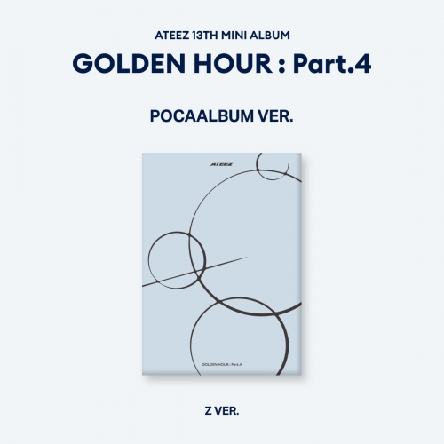 ATEEZ(에이티즈) - 13TH MINI ALBUM [GOLDEN HOUR : Part.4] (POCAALBUM VER.) (Z ver.)