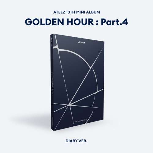 ATEEZ(에이티즈) - 13TH MINI ALBUM [GOLDEN HOUR : Part.4] (일반반) (DIARY ver.)