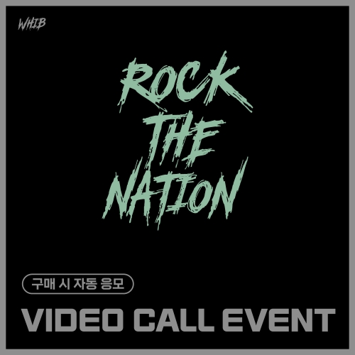 [1/31 FAN SIGN EVENT] WHIB - The 1st Mini Album : ROCK THE NATION (随机)