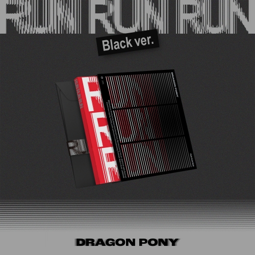 Dragon Pony (드래곤포니) - EP [RUN RUN RUN] (BLACK VER.)