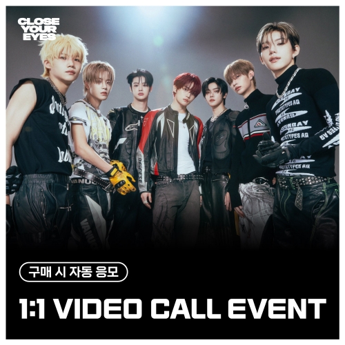 [2/27 1:1 VIDEO CALL EVENT] CLOSE YOUR EYES - The 3rd Mini Album [blackout] (ticket ver.)
