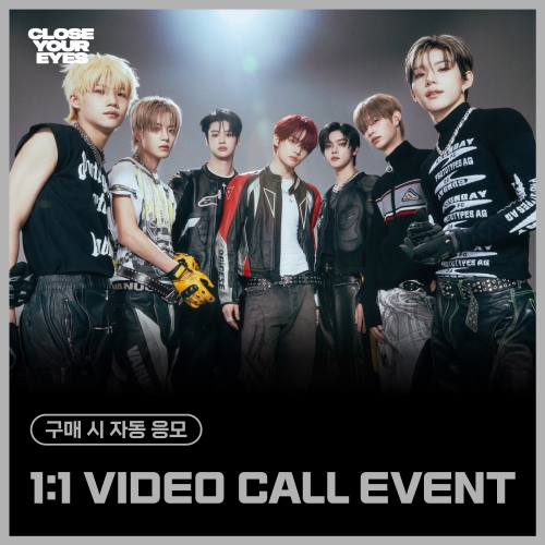 [3/14 1:1 VIDEO CALL EVENT] CLOSE YOUR EYES - The 3rd Mini Album [blackout] (ticket ver.)