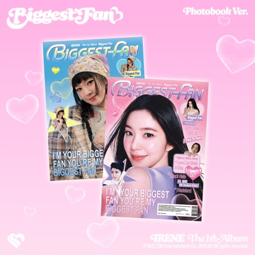 아이린 (IRENE) - 정규1집 [Biggest Fan] (Photobook Ver. /랜덤)