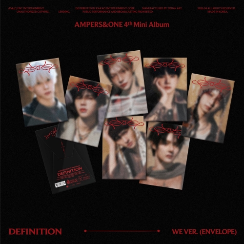 앰퍼샌드원 (AMPERS&ONE) - 미니 4집 [DEFINITION] WE ver. (CD / 랜덤)