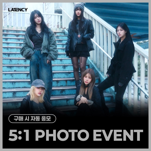 [4/11 5:1 PHOTO EVENT] LATENCY (레이턴시) - 1st MiNi ALBUM [LATE O’ CLOCK] (SLEEVE VER.)