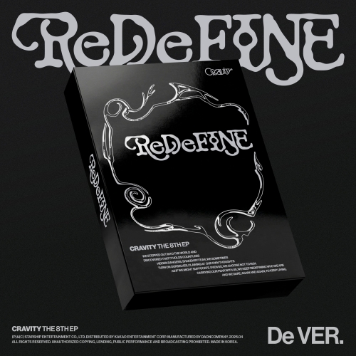 CRAVITY (크래비티) - THE 8TH EP [ReDeFINE] (De VER.) (한정반)
