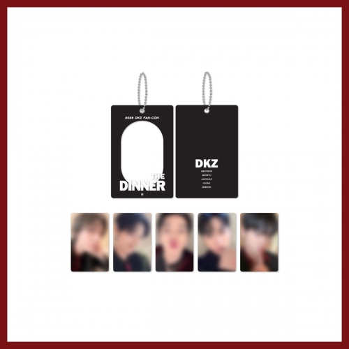 디케이지(DKZ)_10. 아크릴 포토카드 홀더_2026 FAN-CON [THE DINNER] MD