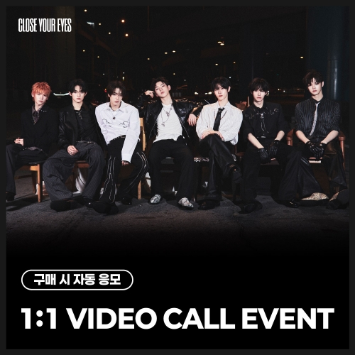 [4/25 VIDEO CALL EVENT] CLOSE YOUR EYES - The 3rd Mini Album [blackout] (ticket ver.)