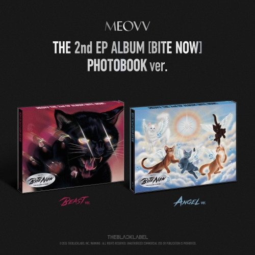[세트/앨범2종] MEOVV THE 2nd EP ALBUM [BITE NOW] PHOTOBOOK ver.
