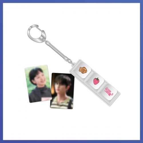 【剧博小卫星】 柔美的细胞君3 (Yumi's Cells 3)_04. 키캡 키링_POP-UP STORE MD