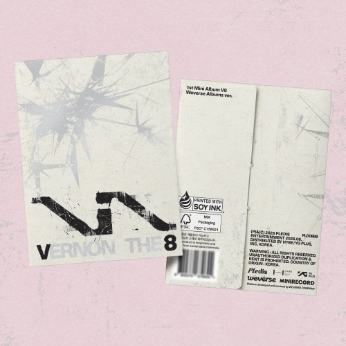V8 (SEVENTEEN) - 1st Mini Album 'V8' Weverse Albums ver.