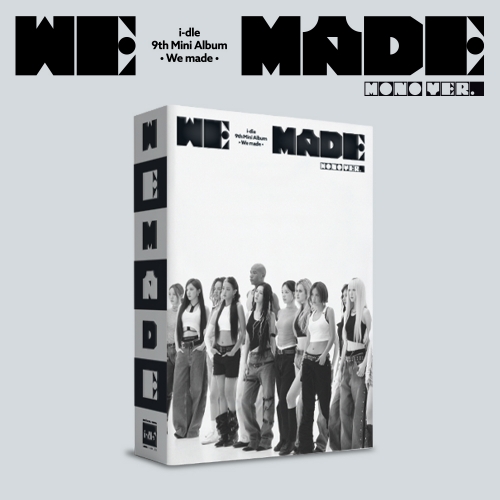 i-dle (아이들) - 미니앨범 9집 : We made (Mono Ver.)