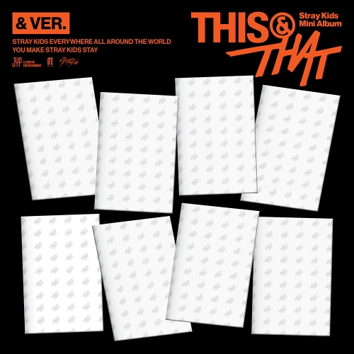 [세트/앨범8종] 스트레이 키즈 (Stray Kids) - THIS & THAT (& VER.)