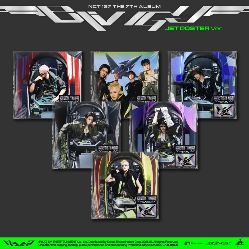 [세트/앨범6종] NCT 127 - 정규 7집 [BLINGY] (JET Poster Ver.)