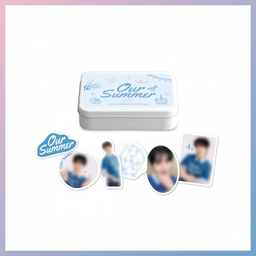 재윤(JAE YOON)_04. 틴케이스 & 스티커 세트_2026 BIRTHDAY PARTY [Our Summer] MD