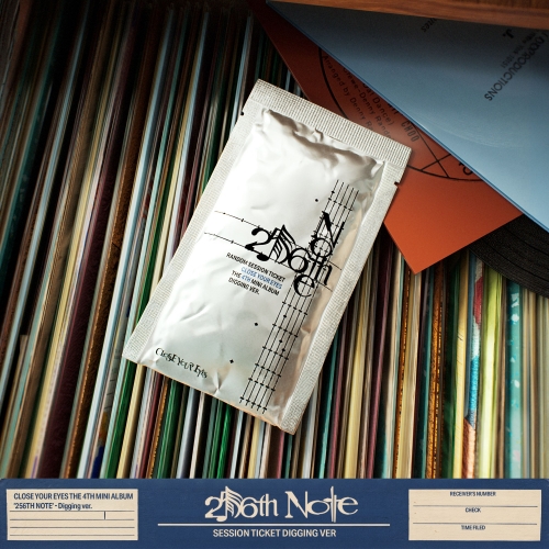 CLOSE YOUR EYES The 4th Mini Album ’256th Note’ (Digging Ver)