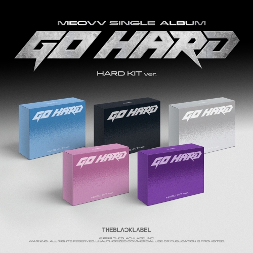 [세트/엘범5종] MEOVV (미야오) - Single Album [GO HARD] (HARD KIT ver.)