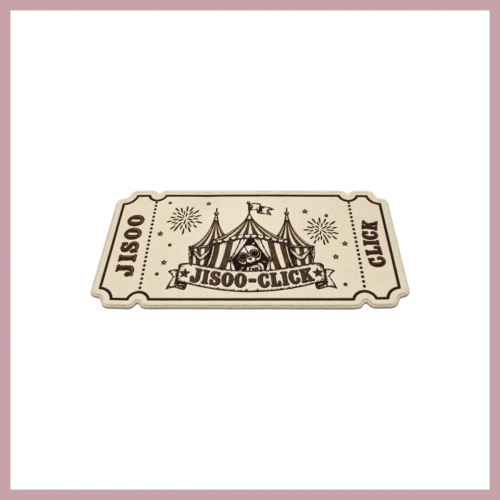 지수 (JISOO)_25. VINTAGE RUG (TICKET)_POP-UP STORE [JISOO : CLICK in SEOUL] MD