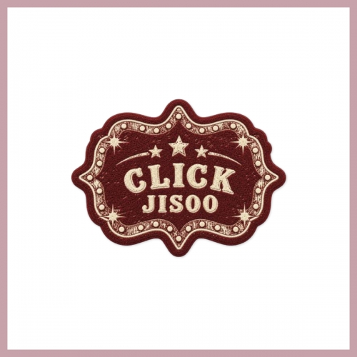 지수 (JISOO)_24. VINTAGE RUG (LOGO)_POP-UP STORE [JISOO : CLICK in SEOUL] MD