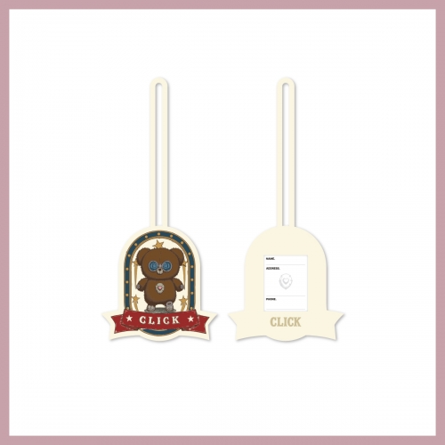 지수 (JISOO)_10. SILICONE LUGGAGE TAG_POP-UP STORE [JISOO : CLICK in SEOUL] MD