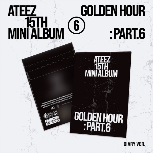 에이티즈 (ATEEZ) - GOLDEN HOUR : Part.6 (POCAALBUM / DIARY VER.)