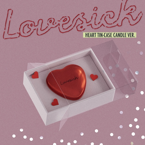 채령 (CHAERYEONG) - 미니 1집 Lovesick (HEART TIN-CASE CANDLE Ver.)