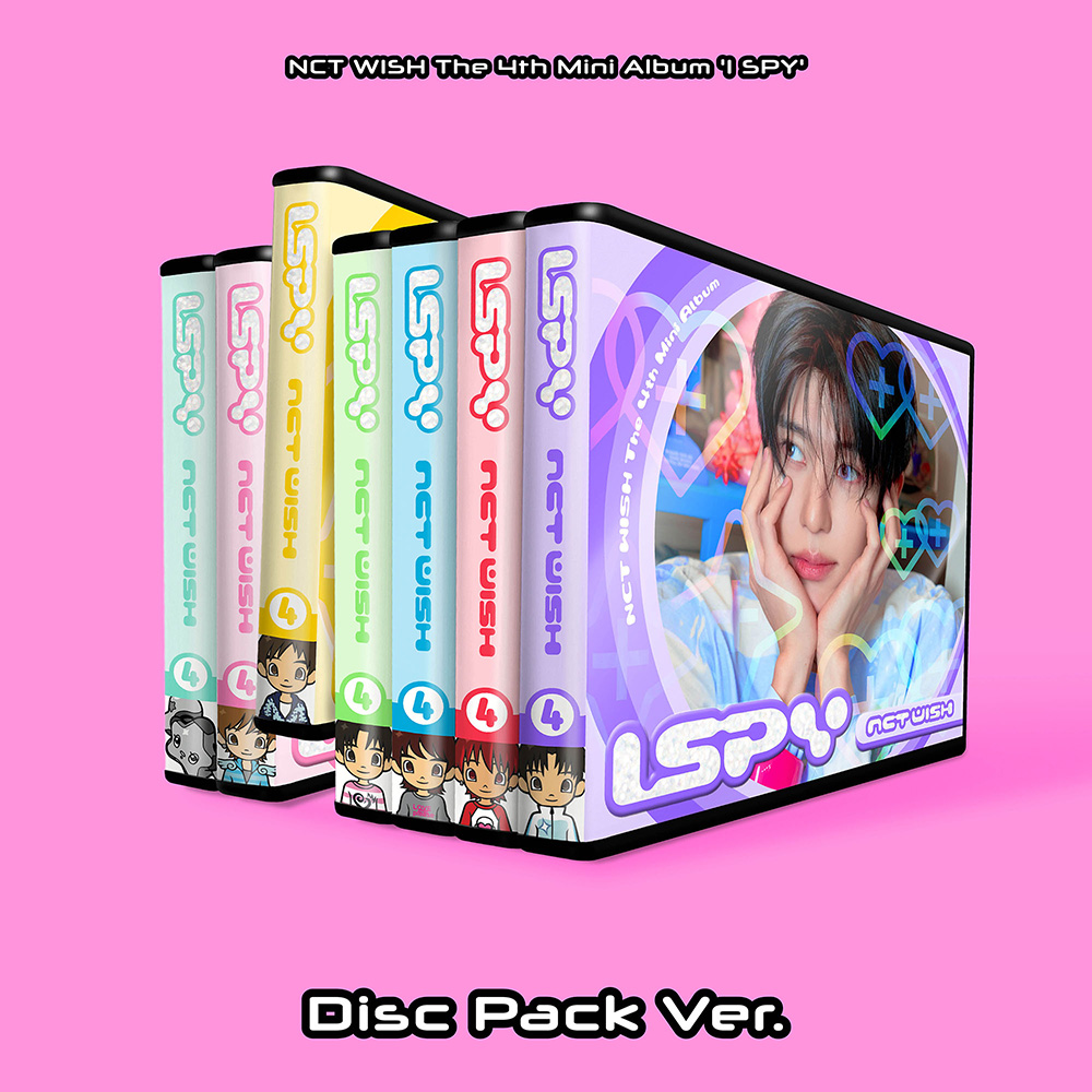 [세트/앨범7종] NCT WISH (엔시티 위시) - 미니 4집 [I SPY] (Disc Pack Ver.)
