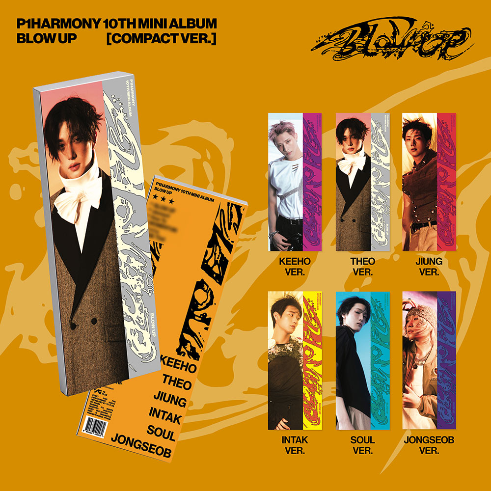 [세트/앨범6종] P1Harmony 10th Mini Album [BLOW UP] (Compact Ver.)