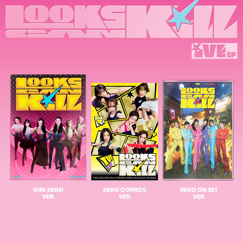 [세트 / 앨범3종] 아이브 (IVE) - EP [Looks Can Kill]