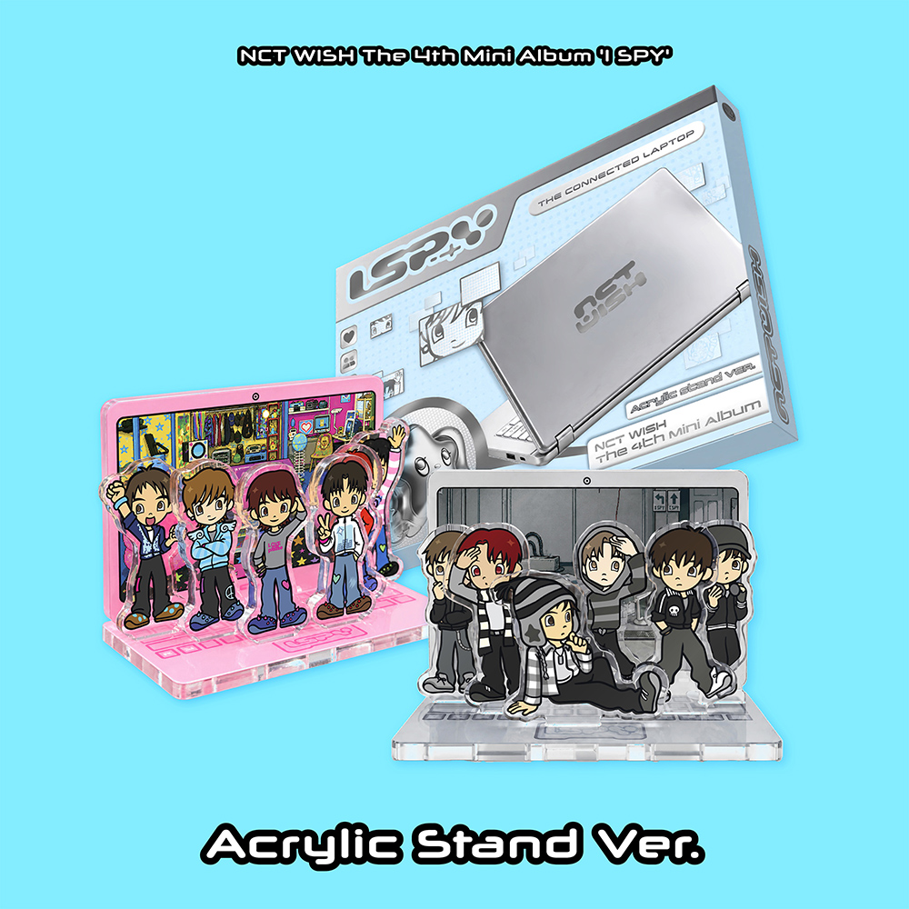 [세트/앨범2종] NCT WISH (엔시티 위시) - 미니 4집 [I SPY] (Acrylic Stand Ver. / 스마트앨범)